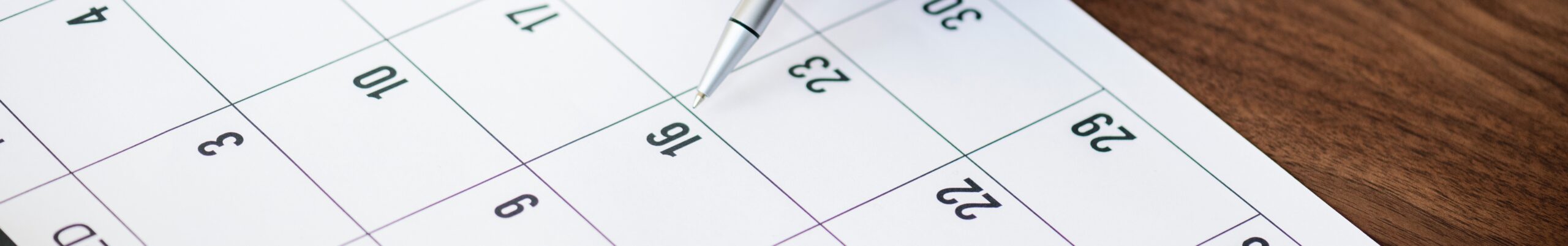 gestion calendrier