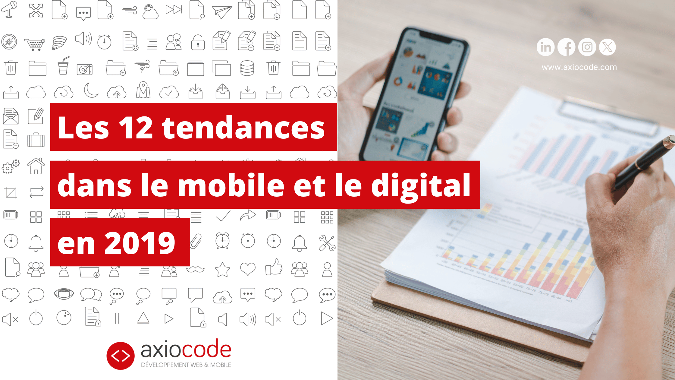 Les 12 tendances mobile et digital en 2019