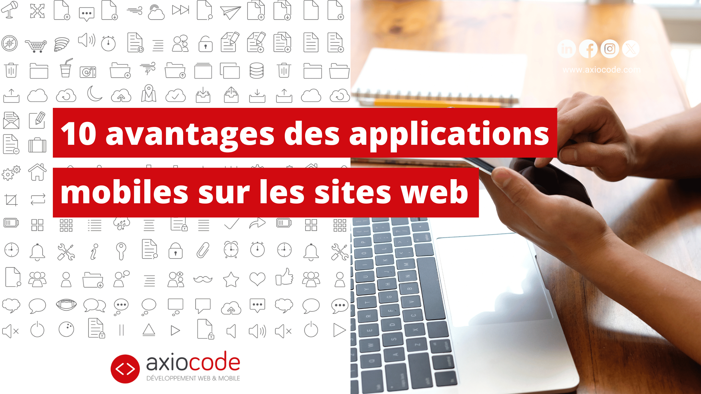 10 avantages des applications mobile sur les Sites Web