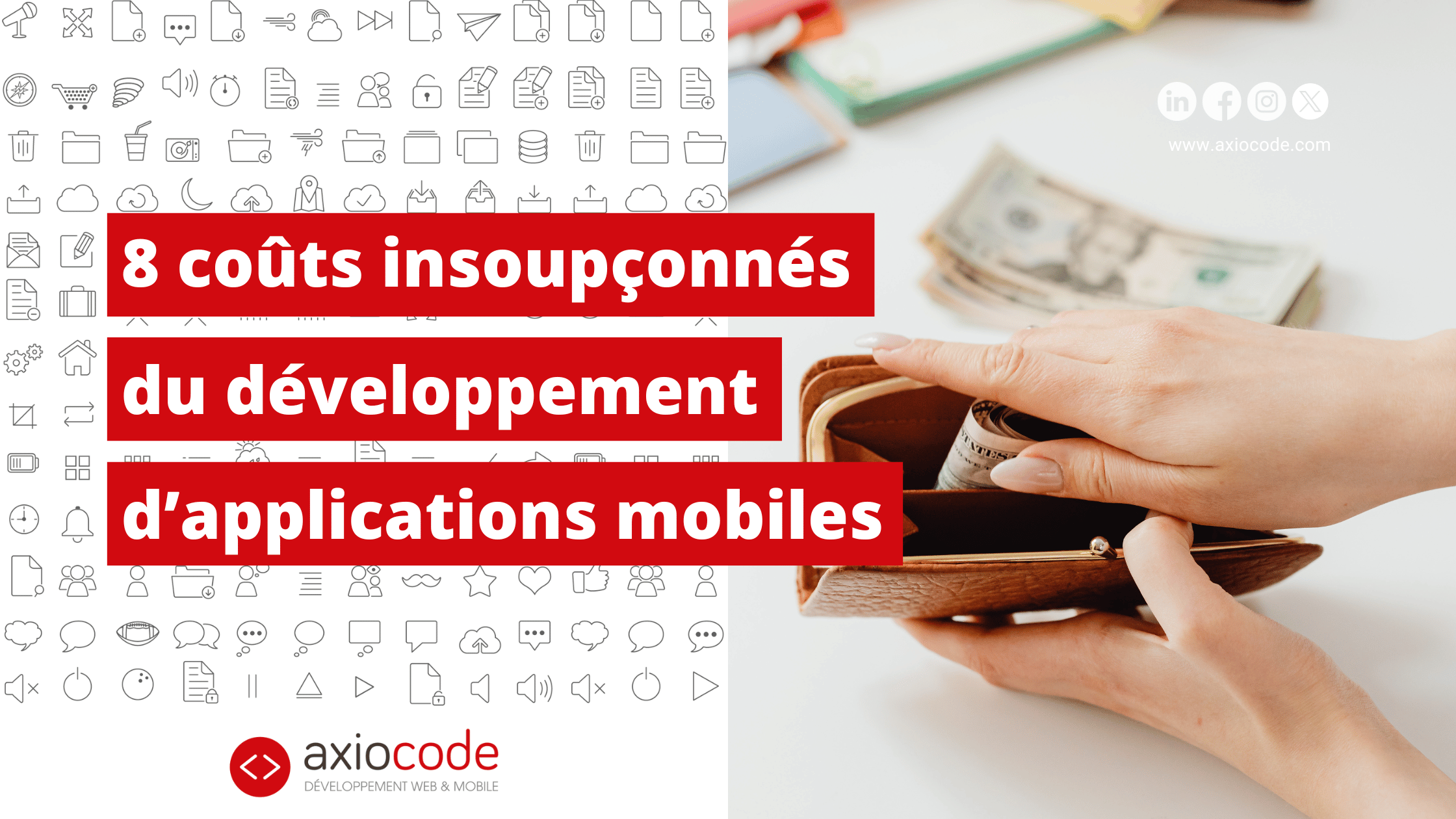 8 coûts insoupçonnés du développement d'applications mobiles