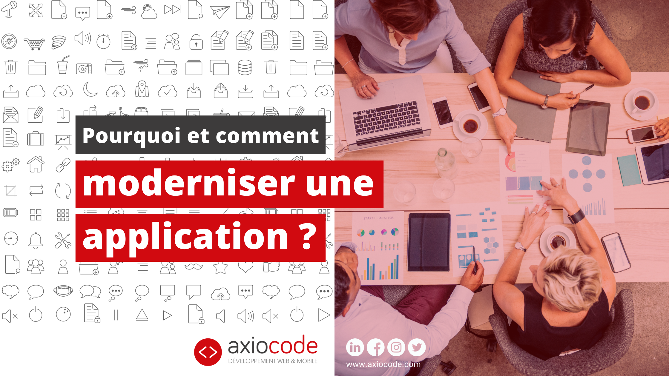 Moderniser une application professionnelle