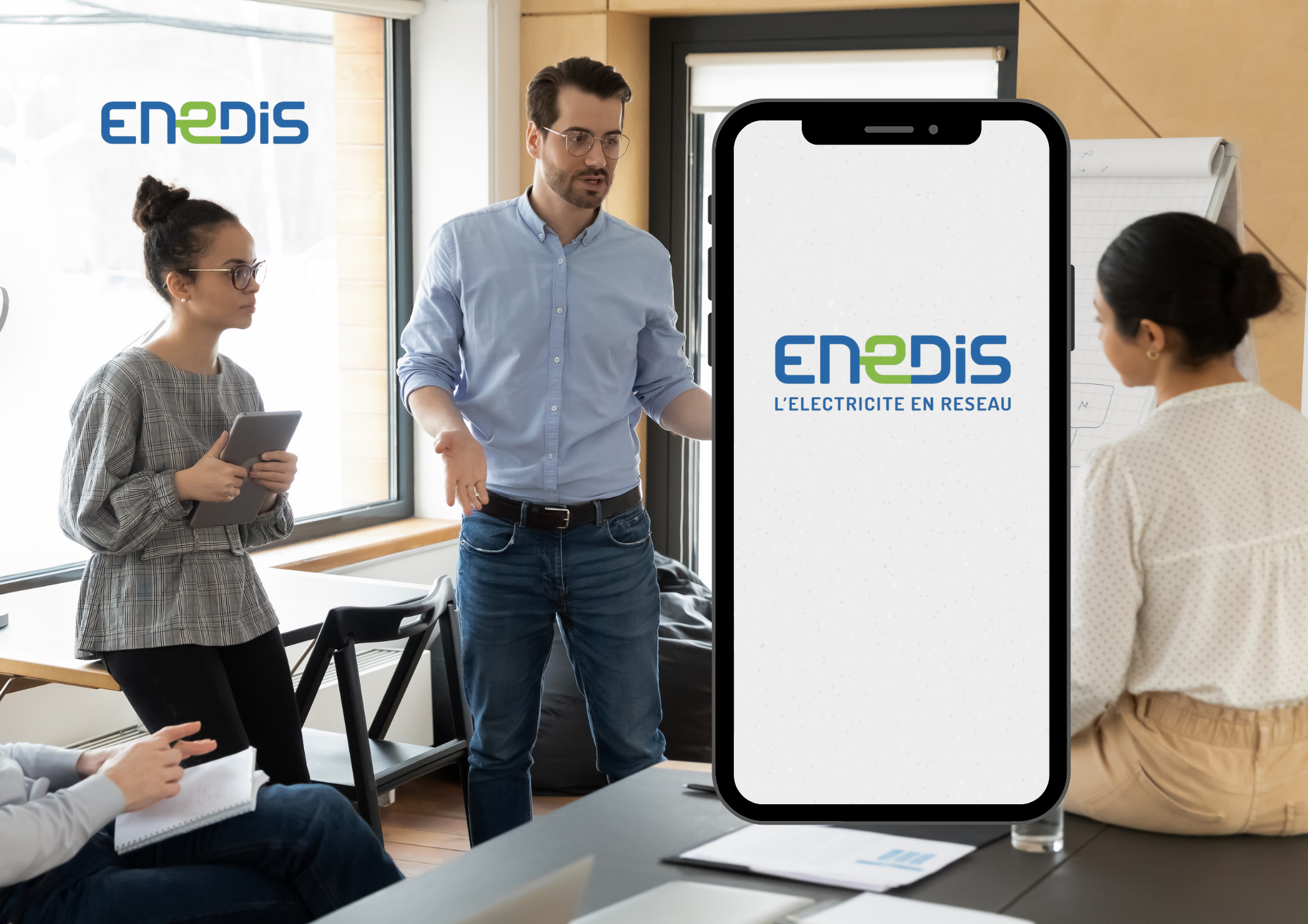 Application Enedis de suivi des qualifications des techniciens