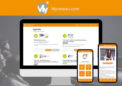 App MyRéseau, une application web (PWA) développée par AxioCode