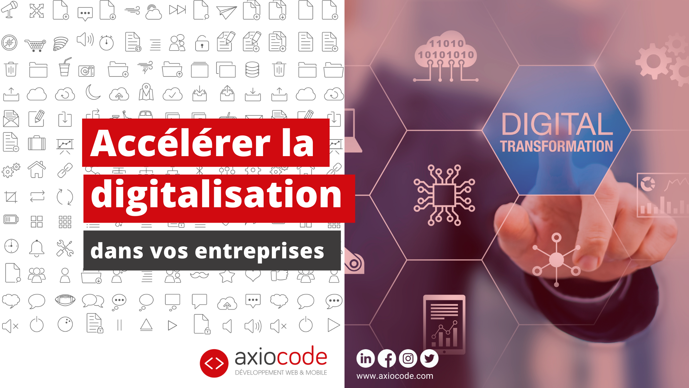 Accélérer la digitalisation dans vos entreprises